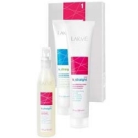 

Lakme K_Straight Ionic 1 - Комплекс для выпрямления волос с тепловым воздействием, 200, 200, 100 мл