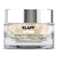 Klapp Beauty Capsules Protecting Serum + Vitamin E - Капсулы для лица, 30 шт