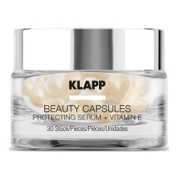 Фото Klapp Beauty Capsules Protecting Serum + Vitamin E - Капсулы для лица, 30 шт