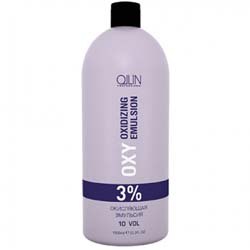 Фото Ollin Oxy Oxidizing Emulsion Oxy 3% 10vol. - Окисляющая эмульсия, 1000 мл.