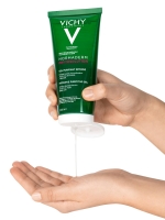 Vichy Normaderm - Очищающий гель для умывания Phytosolution, 200 мл vichy normaderm сужающий поры очищающий лосьон lotion assainissante astringente