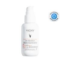 Vichy - Невесомый солнцезащитный флюид для лица против признаков фотостарения UV-Age Daily SPF 50 40 мл 2341₽