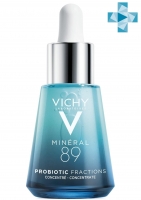 Vichy Mineral 89 Probiotic Fractions - Укрепляющая и восстанавливающая сыворотка-концентрат, 30 мл ночная восстанавливающая сыворотка с комплексом cellular regeneration