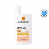 Фото Солнцезащитный тонирующий флюид для лица SPF 50+, 50 мл