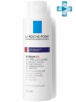 La Roche Posay - Интенсивный шампунь против перхоти с микроотшелушивающим эффектом Кериум DS, 125 мл - фото 1