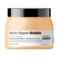 L'Oreal Professionnel - Маска Absolut Repair Golden для восстановления поврежденных волос, 500 мл l oreal professionnel интенсивно восстанавливающий кондиционер absolut repair для поврежденных волос 750