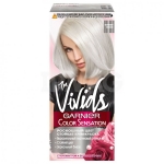 Фото Garnier Color Sensation Vivids - Краска для волос, тон платиновый металлик, 110 мл