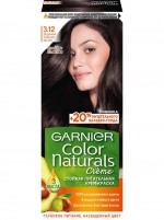 Фото Garnier Color naturals - Краска для волос 3.12 Ледяной темный шатен, 60 мл