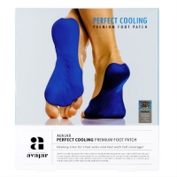 

Avajar Perfect Cooling Premium Foot Patch - Охлаждающий патч для ступней ног с детокс-эффектом, 1 шт