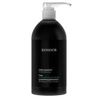 Kondor Hair and Body Hair Soap Tar - Шампунь для мужчин себорегулирующий шампунь с экстрактом хмеля, 750 мл