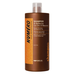 Фото Brelil Numero Beauty Shampoo With Macassar Oil - Шампунь для красоты волос с макассаровым маслом и кератином 1000ml