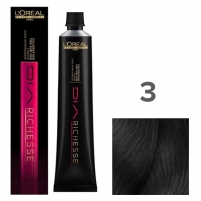 Фото L'Oreal Professionnel Diarichesse - Краска для волос Диаришесс 3 Темный шатен 50 мл