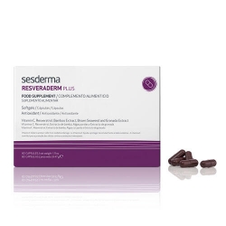 Фото Sesderma Resveraderm Plus Antiox Food Supplement - Пищевая добавка БАД Резверадерм плюс, 60 капсул