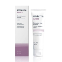 Sesderma Silkses Moisturizing Protector - Увлажняющий крем-протектор для всех типов кожи, 100 мл пептидная сыворотка протектор для ускоренного восстановления skin helpers 30 мл