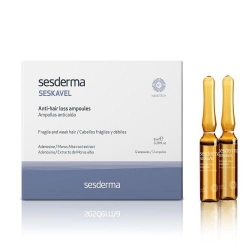 Фото Sesderma Seskavel Anti-Hair Loss Ampoules - Средство в ампулах от выпадения волос, 12 шт по 8 мл