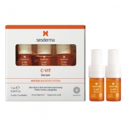 Фото Sesderma C-Vit Serum 10% - Cыворотка реактивирующая, 5 шт по 7 мл