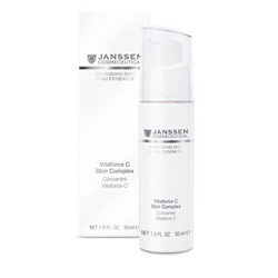 Фото Janssen Demanding Skin Vitaforce C Skin Complex - Регенерирующий концентрат с витамином С 50 мл