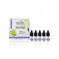 Invit - Сыворотка-концентрат для лица Herbal Therapy, 3 мл х 10 шт сыворотка против отеков и темных кругов под глазами