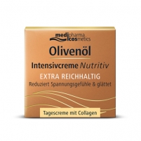 Фото Medipharma Cosmetics Olivenol - Дневной питательный крем для лица, 50 мл