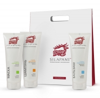Silapant - Подарочный набор уходовых средств для волос, 3 х 250 мл - фото 1