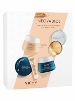 

Vichy Набор Неовадиол: Компенсирующий комплекс ночной 50 мл + Компенсирующий комплекс для нормальной и комбинированной кожи 50 мл + Крем для контура глаз и губ 15 мл