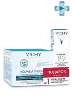 

Vichy - Набор (Aqualia Thermal Легкий крем для нормальной кожи, 50 мл + Ежедневный гель-сыворотка для Mineral 89, 10 мл), 1 шт