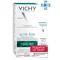 Vichy - Набор (флюид slow age, 50 мл + сыворотка-пробиотик mineral 89, 10 мл) - фото 1