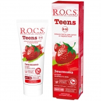 Фото R.O.C.S. Teens - Зубная паста, Земляника, 74 гр.