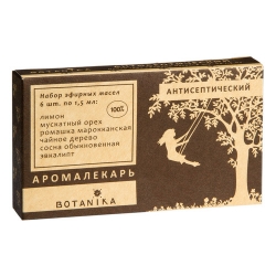 Фото Botavikos - Набор 100% эфирных масел Антисептический, 6 шт x 1,5 мл