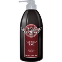 Kondor Hair and Body Hair Soap Tar - Шампунь для мужчин себорегулирующий шампунь с экстрактом хмеля, 750 мл