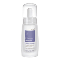 Lakme K.Therapy Sensitive Relaxing night drops sensitive hairscalp -  ночное успокаивающее средство для чувствительной кожи головы и волос 30 мл