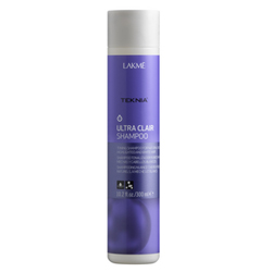 Фото Lakme Teknia Ultra clair shampoo - шампунь тонирующий для светлых оттенков волос 100 мл