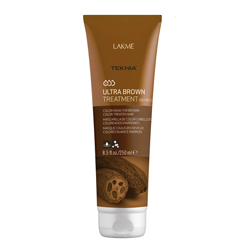 Фото Lakme Teknia Ultra brown treatment - Средство для поддержания оттенка окрашенных волос "Коричневый" 250 мл