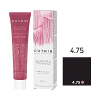 Cutrin AURORA - Крем-краска для волос  4.75 Миндаль в шоколаде, 60 мл