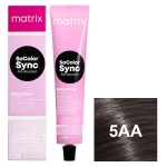 Фото Matrix SoColor Sync Pre-Bonded - Краситель для волос, 5AA Светлый шатен глубокий пепельный - 5.11, 90 мл