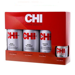 Фото CHI Infra Home Stylist Kit - Набор Чи Инфра уход для всех типов волос 2*350 мл+300 мл+50 мл