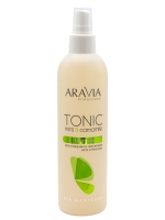 Aravia Professional - Тоник для очищения и увлажнения кожи с мятой и ромашкой, 300 мл. лосьон для подготовки кожи перед депиляцией с экстрактами мяты и березы
