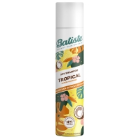 Batiste Dry Shampoo Tropical - Сухой шампунь для волос Tropical с ароматом тропических фруктов, 200 мл.