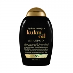 Фото OGX Kukui Oil Hydrate & Defrizz Shampoo - Шампунь для увлажнения и гладкости волос с маслом гавайского ореха кукуи, 385 мл