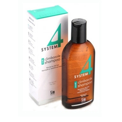 Фото Sim Sensitive System 4 Therapeutic Climbazole Shampoo 1 - Терапевтический шампунь № 1 для нормальной и жирной кожи головы 215 мл