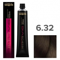 Фото L'Oreal Professionnel Diarichesse - Краска для волос 6.32, темный блондин золотисто-перламутровый, 50 мл