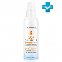 Фото Dermedic Sunbrella - Защитное молочко-спрей для детей SPF 50, 150 мл