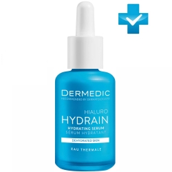 Фото Dermedic Hydrain3 -  Увлажняющая сыворотка для лица, шеи и декольте, 30 г