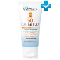 Dermedic Sunbrella - Детский солнцезащитный крем для лица SPF 50, 50 г солнцезащитный крем monage all day la mel sun cream spf50 для детей и взрослых 50 мл