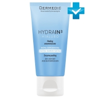 Dermedic Hydrain3 - Энзиматический пилинг, 50 г influence beauty салфетки для очищения кистей от косметических средств