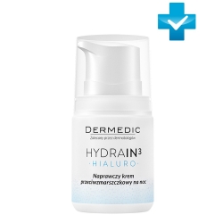 Фото Dermedic Hydrain3 -  Ночной восстанавливающий крем против морщин, 55 г