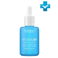 Dermedic Hydrain3 -  Увлажняющая сыворотка для лица, шеи и декольте, 30 г