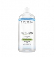 Dermedic Normacne -  Мицеллярная вода H2O для жирной кожи, 500 мл - фото 1