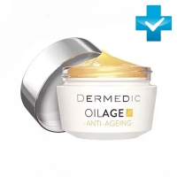Dermedic Oilage - Ночной крем для восстановления упругости кожи, 50 г ночной крем для зоны вокруг глаз wish night eye cream
