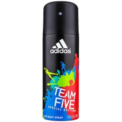 Фото Adidas Team Five - Дезодорант-спрей для мужчин, 150 мл